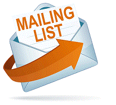 Mailing List Icon Sign Up For Our Mailing List