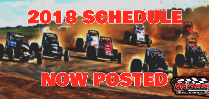 2018 Schedule Released